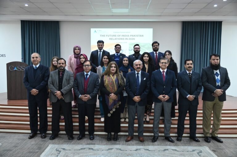 Experts speak at a CASS lecture on the post-2025 strategic environment in South Asia and India-Pakistan relations.