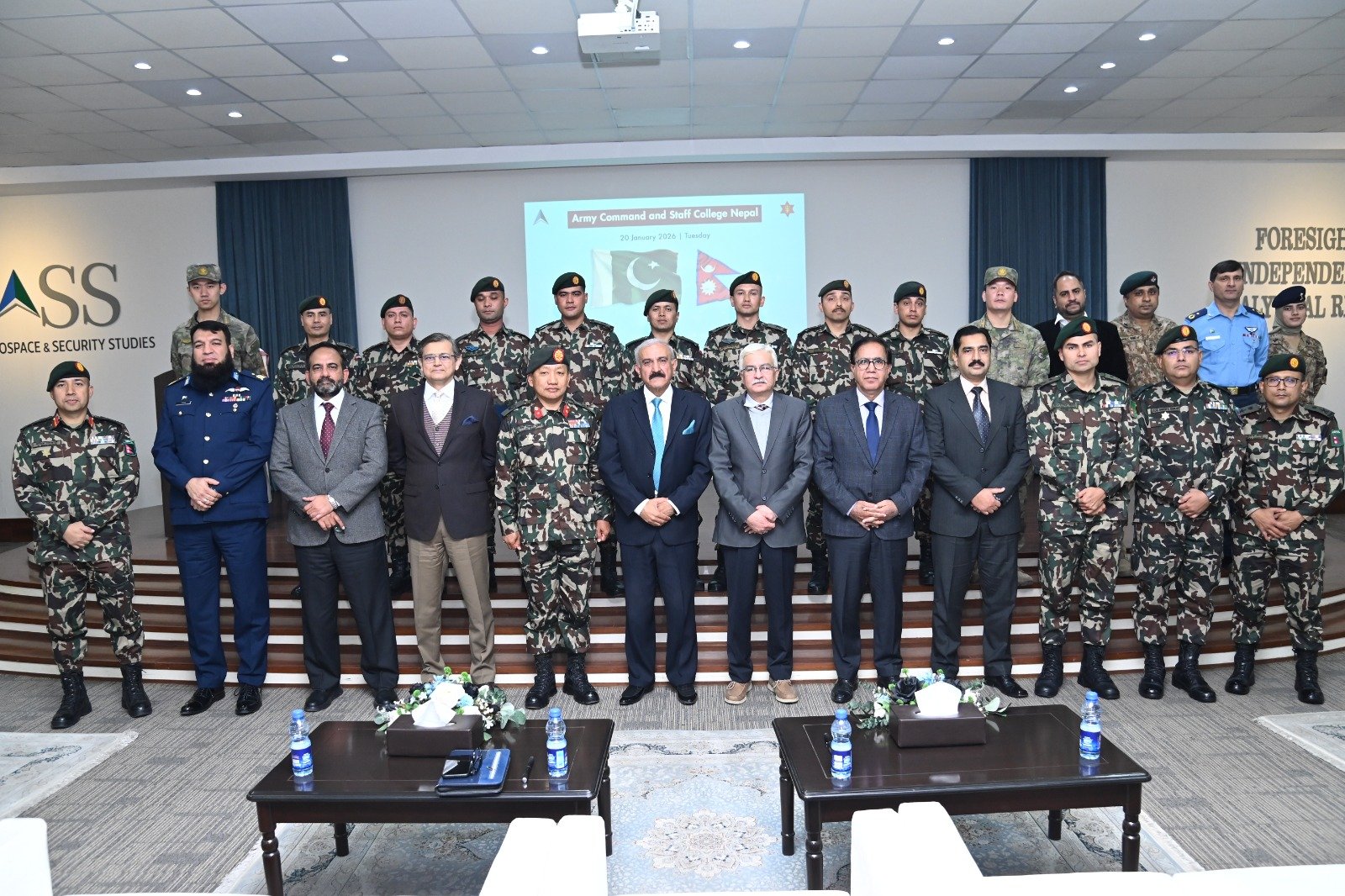 Aerospace security, regional dynamics discussed during Nepal Army delegation’s visit to CASS
