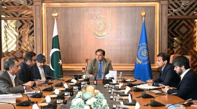 CDA chairman chairs meeting on solid waste management reforms in Islamabad