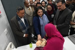 BISP chairperson Rubina Khalid inaugurates nutrition stabilization center in Swabi