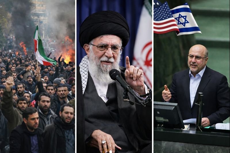 Iran warns US of retaliation as Khamenei blames Washington for unrest