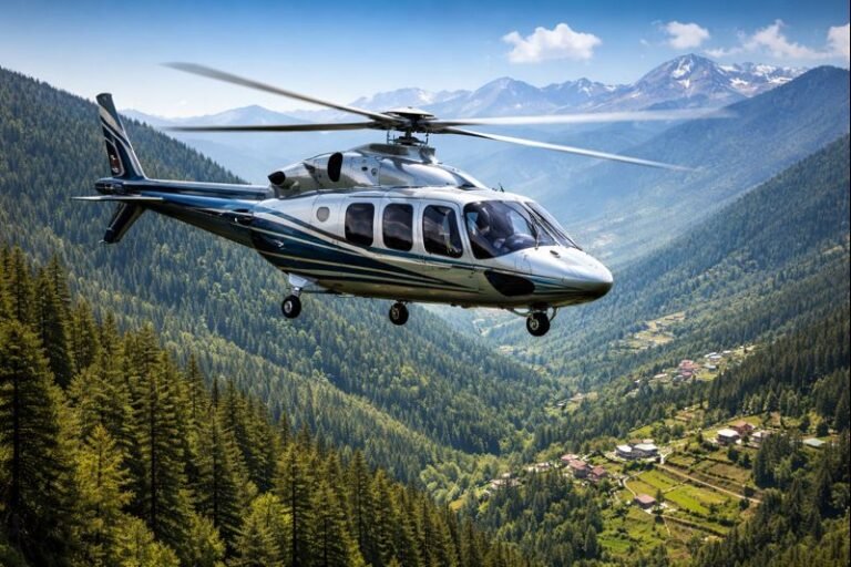 A luxury helicopter service operates between Islamabad and Nathiagali, cutting travel time to the Galyat hill station.