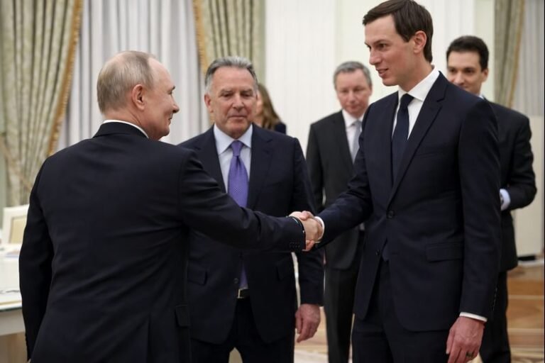 Russian President Vladimir Putin during talks as the Kremlin says territorial issues remain central to peace efforts.