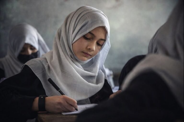 Afghan Girl’s Tearful Plea Underscores Longevity and Human Impact of Taliban Education Bans An Afghan girl expresses despair in a video about being denied further schooling due to the Taliban’s education ban.