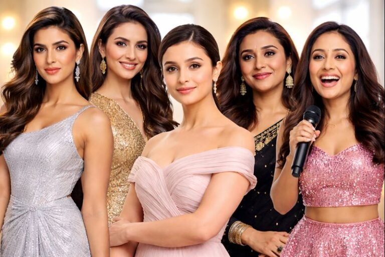 Bollywood’s tallest and shortest actresses and singers: careers, heights, and net worths Bollywood actresses and singers of different heights, highlighting their careers and estimated net worths.
