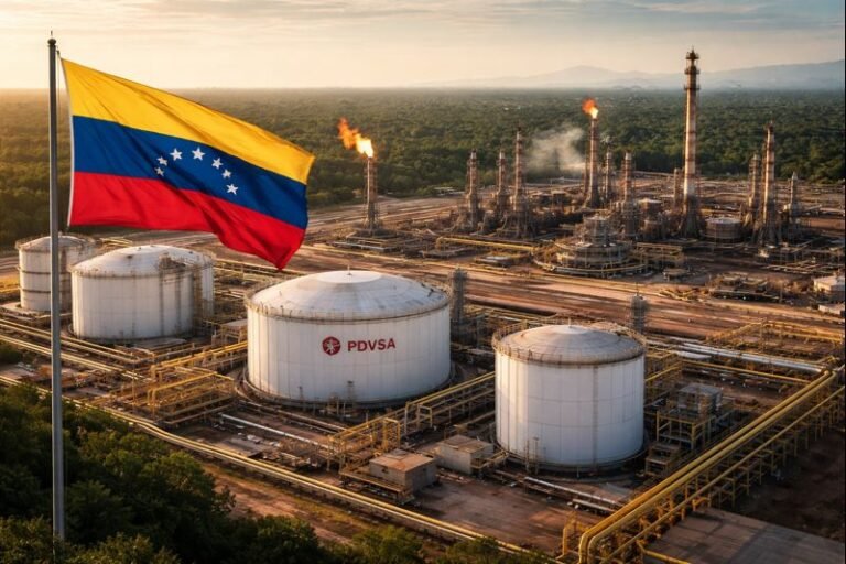 Venezuela’s crisis unfolds amid oil sector collapse, sanctions, migration pressures and regional geopolitical tensions.