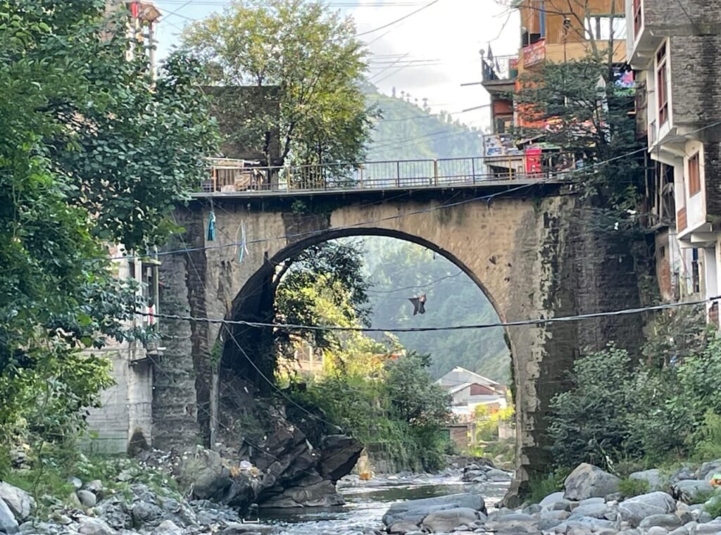 Dilapidated Alpurai bridge in Shangla raises fears of major accident The deteriorated Alpurai bridge in Shangla showing severe damage and safety risks for daily commuters.