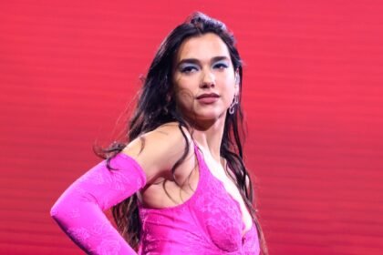 British singer Dua Lipa shares a statement on Iran via Instagram highlighting internet restrictions and protests.