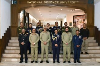 Bangladesh Air Force Chief Visits NDU, Reaffirms Defence Training Cooperation with Pakistan
