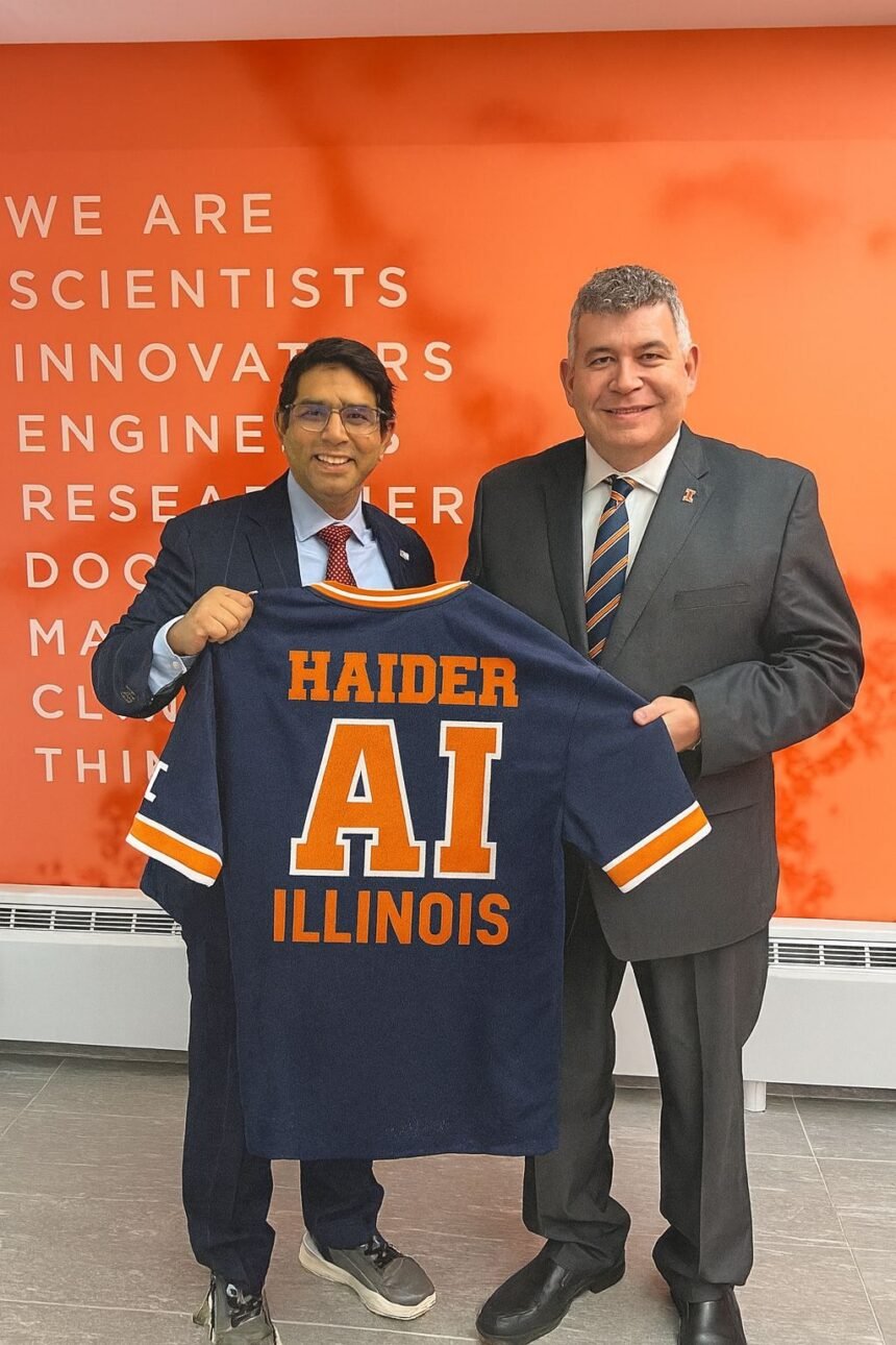 Dr. Adil Haider Appointed Inaugural Chief Artificial Intelligence Officer at Carle Illinois College of Medicine