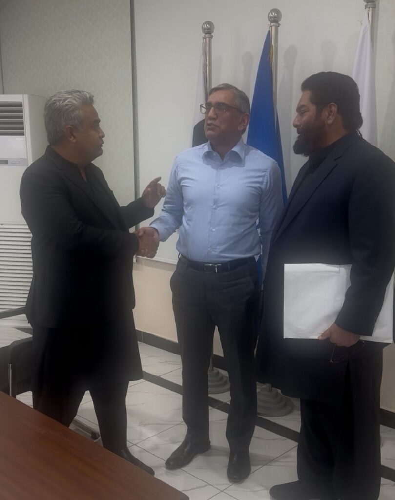 Representatives of real estate bodies attend a meeting on FBR valuation rates in Islamabad