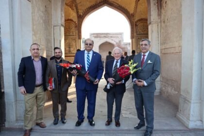 Three historic monuments unveiled at Lahore Fort after conservation