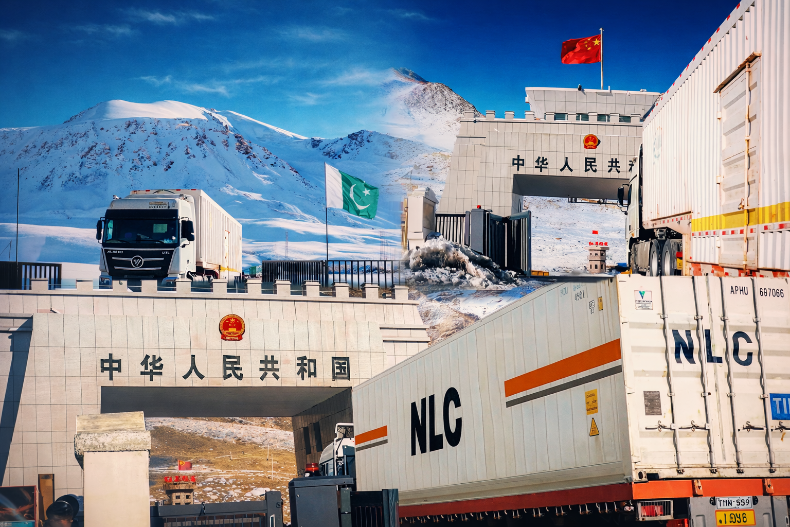 NLC Dry Port Sost keeps Khunjerab Pass trade open for second consecutive year