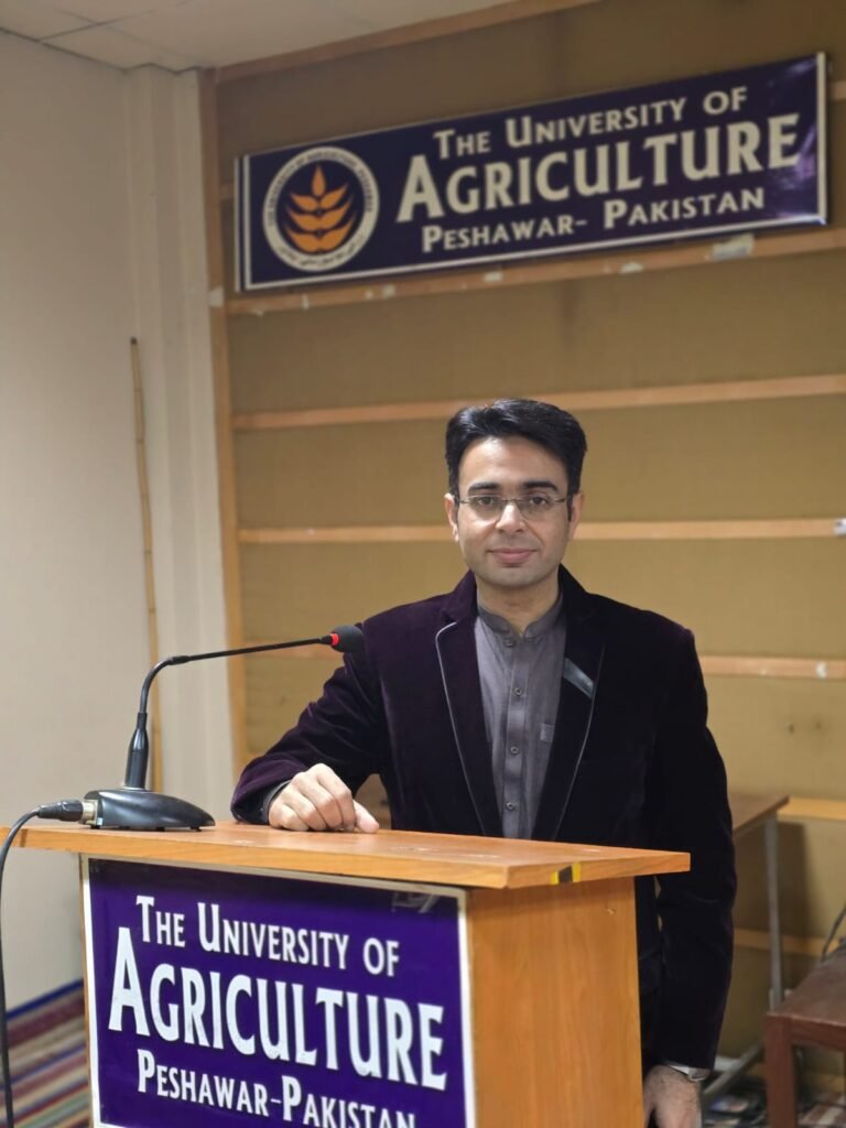 Dr. Muhammad Waqas earns PhD from Agriculture University Peshawar Dr. Muhammad Waqas after PhD defense at Agriculture University Peshawar