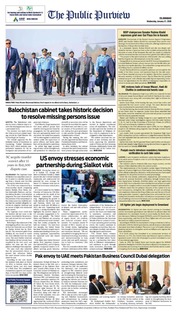 Back 21-01-2026 Islamabad