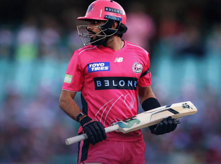Babar Azam leaves BBL early to join Pakistan team camp Babar Azam during his Big Bash League appearance for Sydney Sixers