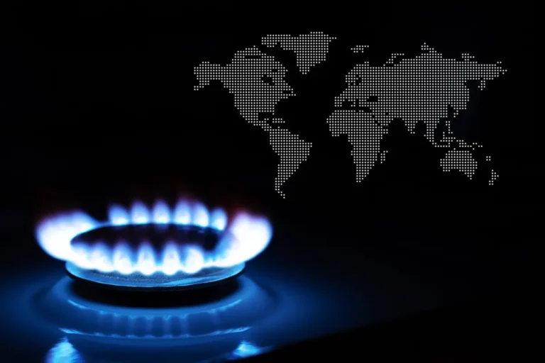 World map highlighting countries with the largest natural gas reserves and Pakistan’s position in the ranking