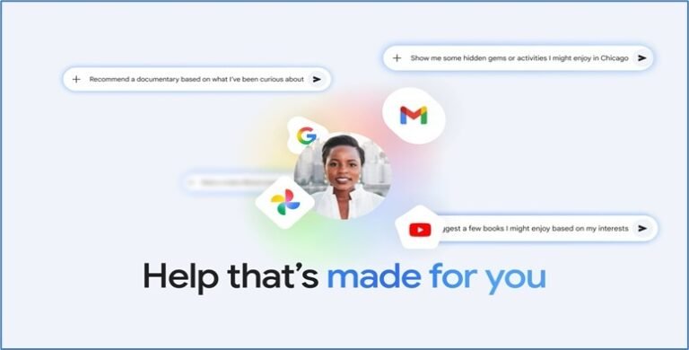 Google unveils ‘Personal Intelligence’ in Gemini, redefining everyday AI assistance Google Gemini AI interface showing Personal Intelligence integration with Gmail and Photos