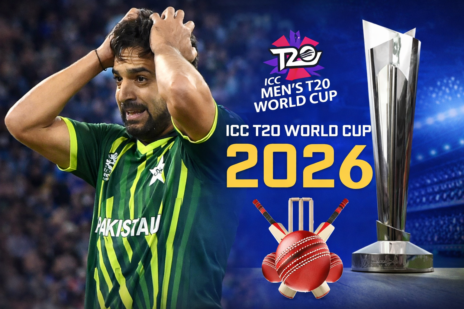 Haris Rauf likely to be left out of Pakistan’s T20 World Cup 2026 squad