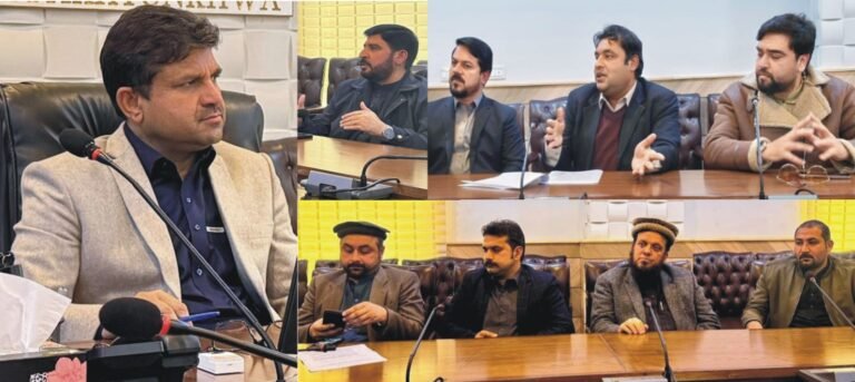 Realtors Association Mardan delegation meets KP local government secretary