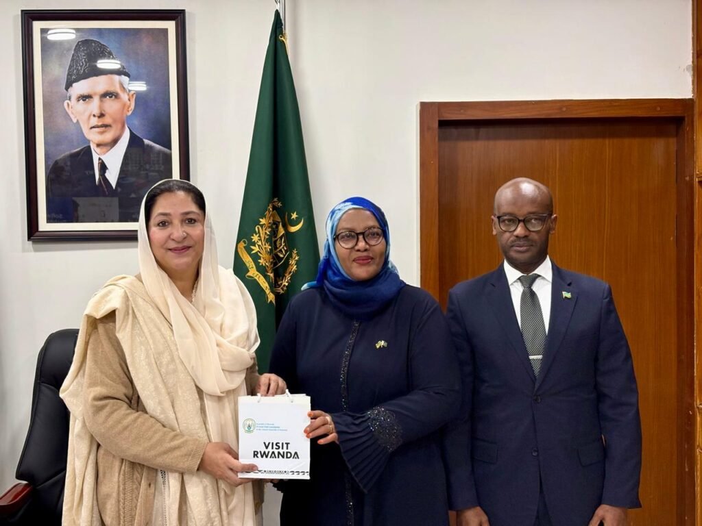 Pakistan and Rwanda agree to expand cooperation in education, AI, and skills development Rwanda High Commissioner meets Pakistan’s Minister of State for Education in Islamabad