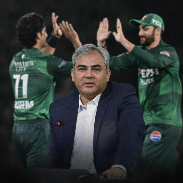 PCB chairman Mohsin Naqvi meets national cricket team players in Lahore to discuss the ICC T20 World Cup.