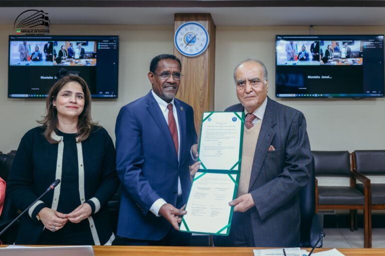 Ethiopia and Pakistan sign MoU for strategic cooperation