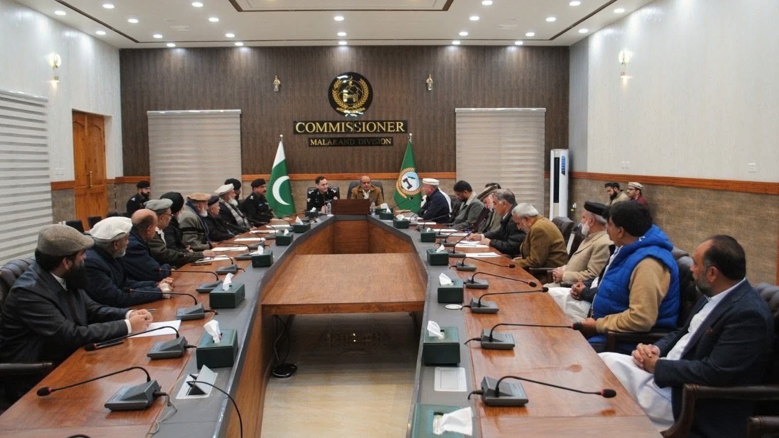 Commissioner Malakand Meets Qaumi Taroon Jirga Delegation, Key Public Issues Discussed