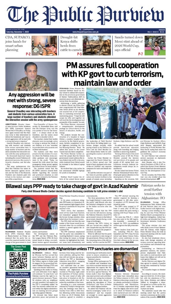 Front 01-11-2025 Karachi