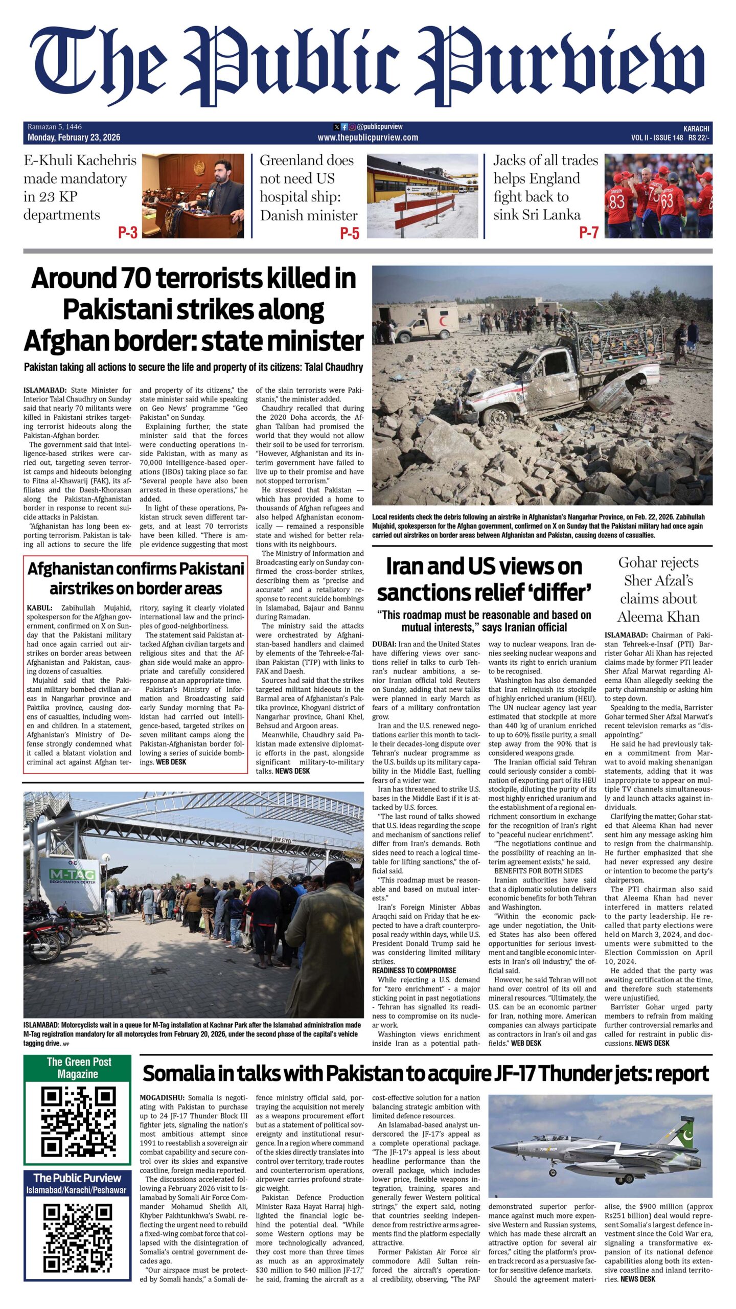 23-02-2026 Karachi