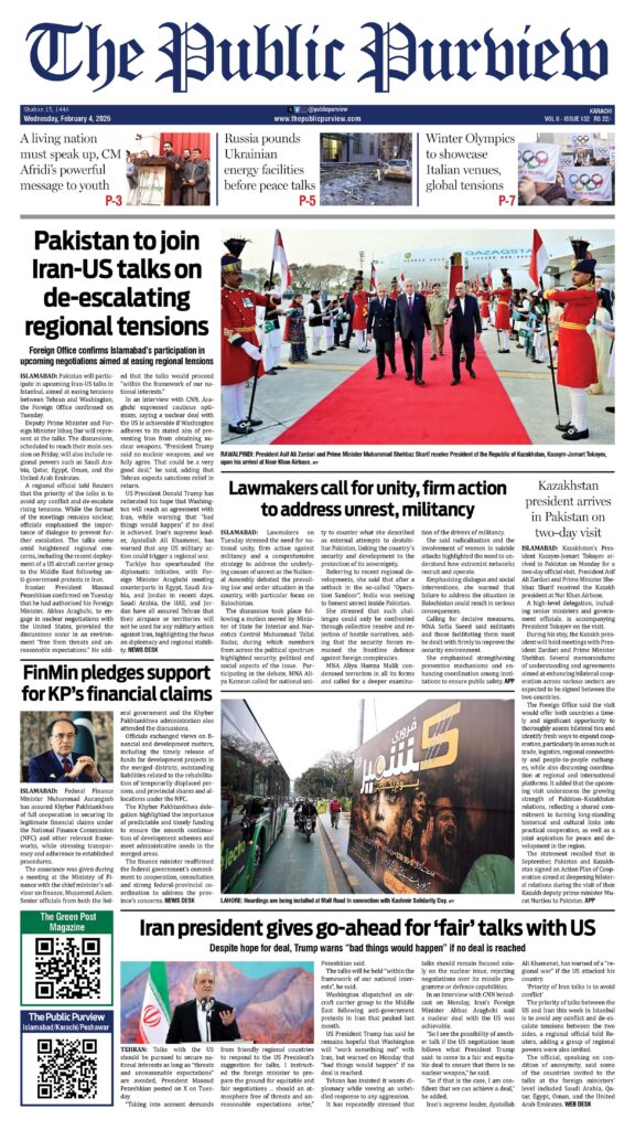 Front 04-02-2026 Karachi