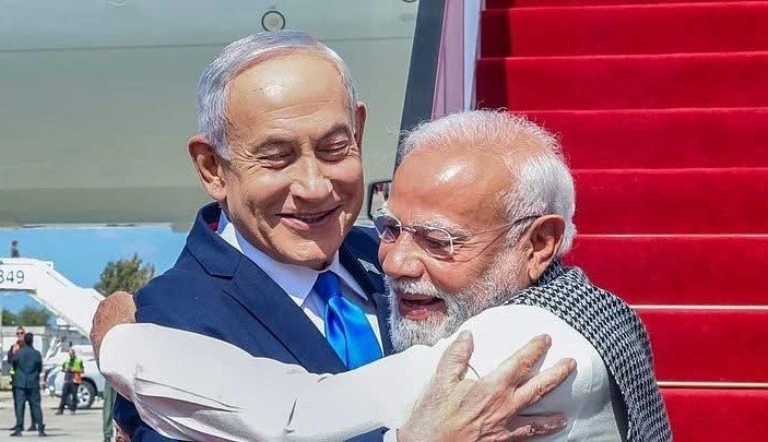 Modi’s ‘fatherland’ and ‘motherland’ remarks at Knesset draw social media criticism