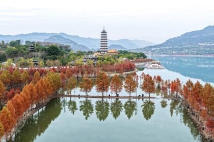 Improved water ecology transformed into economic benefits in Kaizhou district, Chongqing