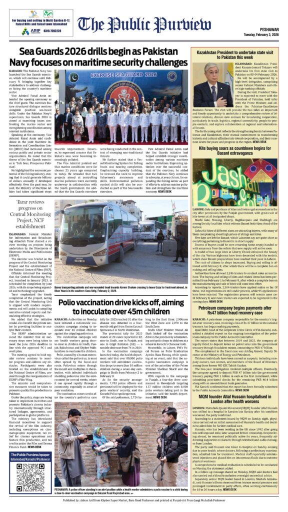 Back 03-02-2026 Peshawar