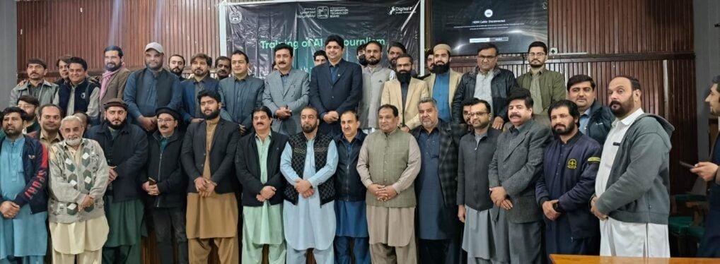 AI training workshop equips journalists at Peshawar Press Club