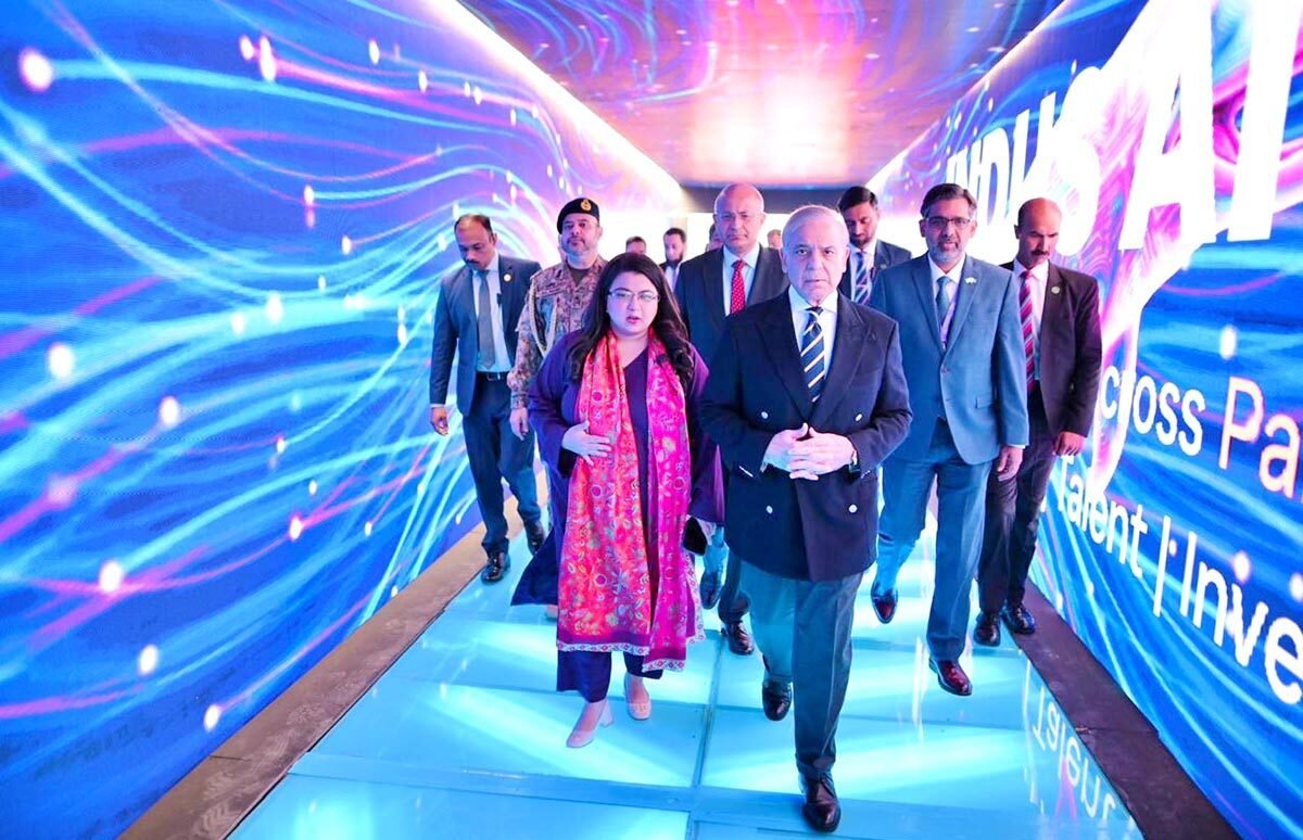 PM Shehbaz announces $1bn AI investment plan by 2030 at Indus AI Week 2026