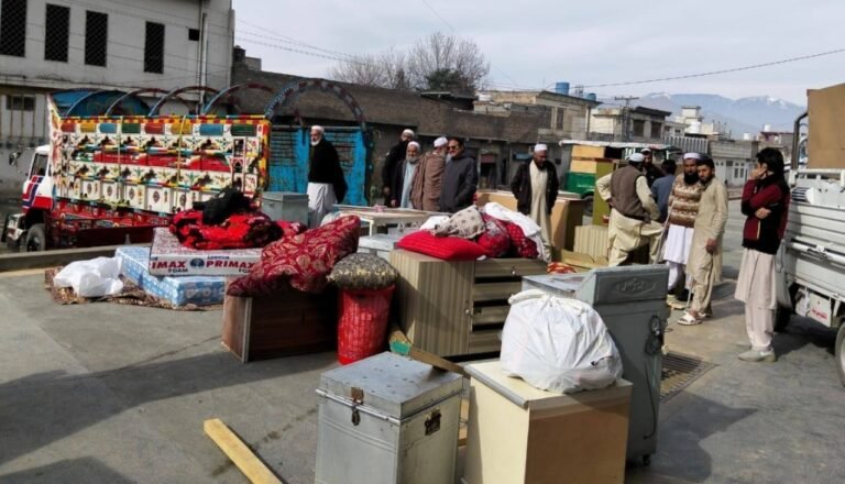 Afghan refugee repatriation process underway in Swat district.