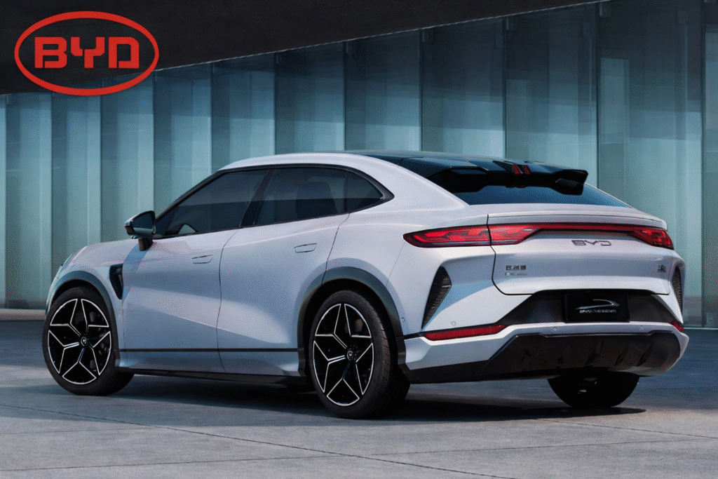 BYD to Launch $150m EV Assembly Plant in Pakistan This Year BYD electric vehicle displayed as company announces local vehicle assembly plant near Karachi in Pakistan.