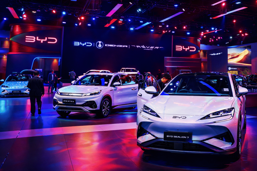 BYD selloff exposes growing strain in China’s electric vehicle market BYD shares fall in Hong Kong amid growing strain in China’s electric vehicle market.