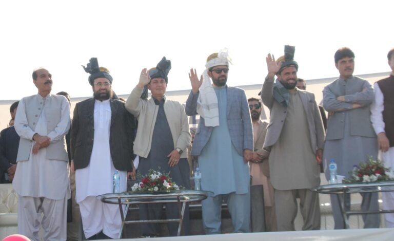 CM Sohail Afridi inaugurates the Merged Districts Under-16 Games at Jamrud Sports Complex.