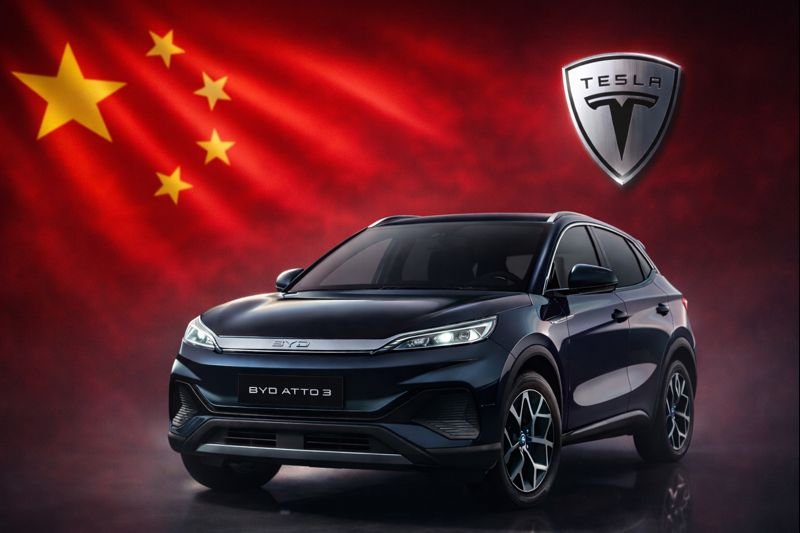 BYD says “no impact” as China bans hidden EV door handles, putting Tesla designs under pressure