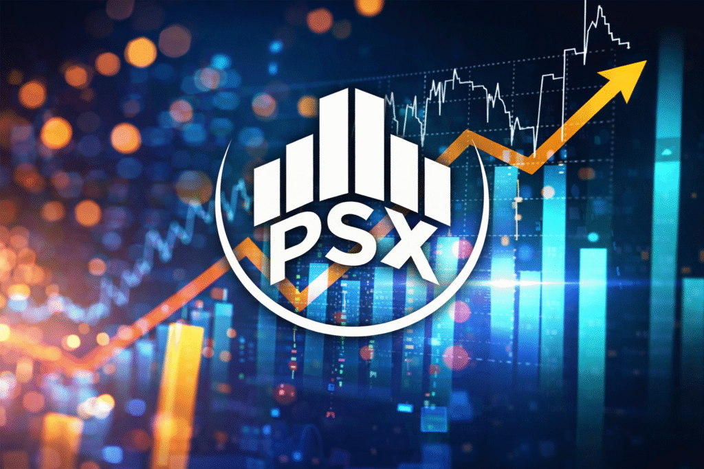 Pakistan Stock Exchange rebounds as KSE-100 Index gains 2,592 points and closes at 168,460.11 on October 6, 2026
