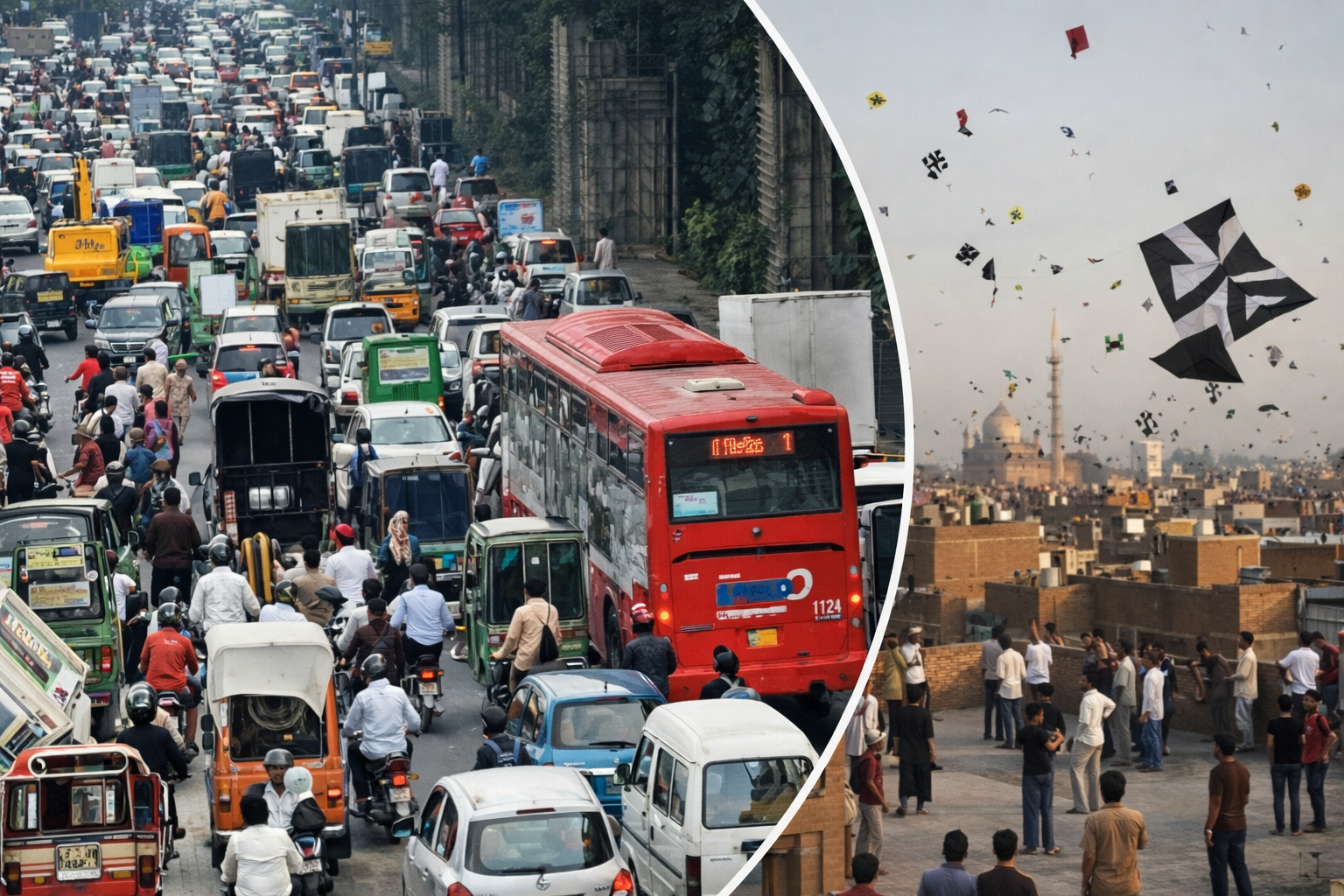 Basant extended till 5am as record 900,000 vehicles enter Lahore during festival