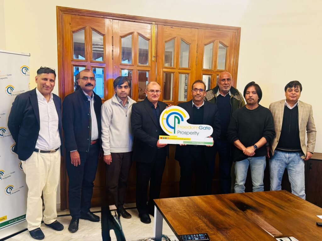 FGP explores collaboration to improve soil health and farm productivity in Pakistan Freedom Gate Prosperity meeting in Islamabad discussing soil health and agricultural productivity solutions.