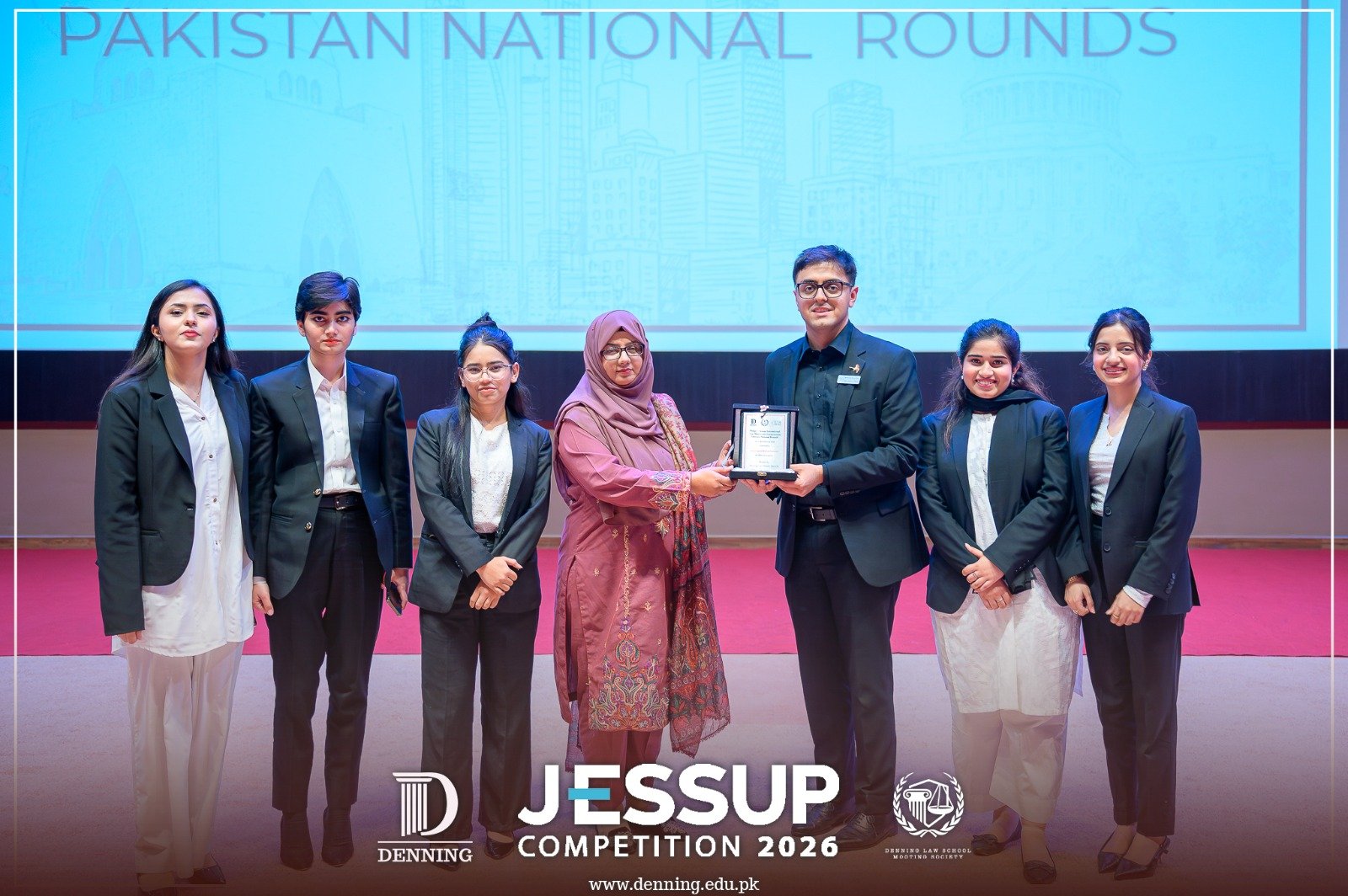 FJWU law team qualifies for Jessup International Rounds after securing 4th place nationally