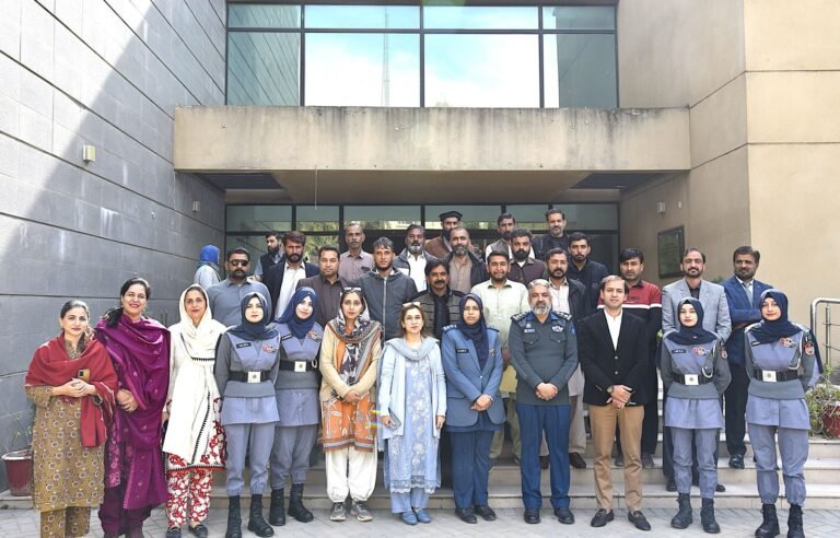 Fatima Jinnah Women University holds transport safety workshop in Rawalpindi Participants attend transport safety workshop at Fatima Jinnah Women University in Rawalpindi.