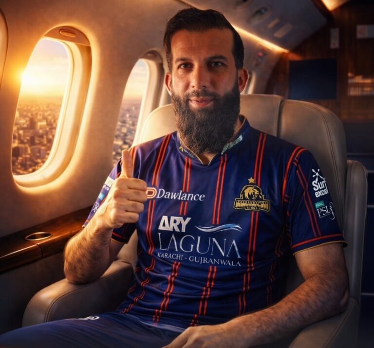 England all-rounder Moeen Ali signs with Karachi Kings for PKR 6.44 crore ahead of HBL PSL 11.