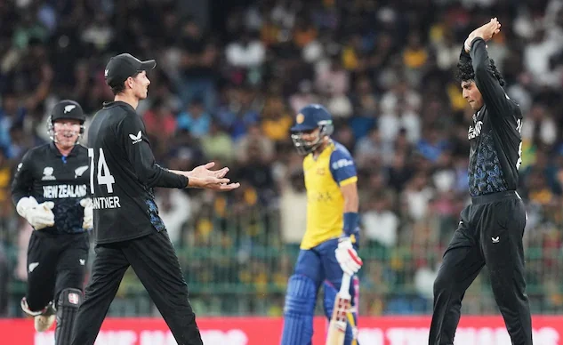 Kiwis eliminate co-hosts Sri Lanka from World Cup