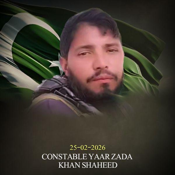 Funeral Prayers of Four Martyred Bajaur Police Officials Offered with Full State Honours