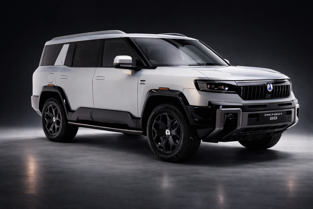 BYD’s Denza B8 SUV earns five-star ANCAP safety rating Denza B8 SUV displayed after receiving a five-star ANCAP crash test rating in Australia.